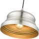 Endicott 1 Light 10 inch Brushed Nickel Pendant Ceiling Light