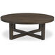 Joel 42 X 42 inch Dark Brown Coffee Table