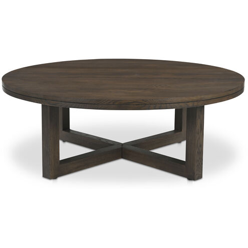 Joel 42 X 42 inch Dark Brown Coffee Table