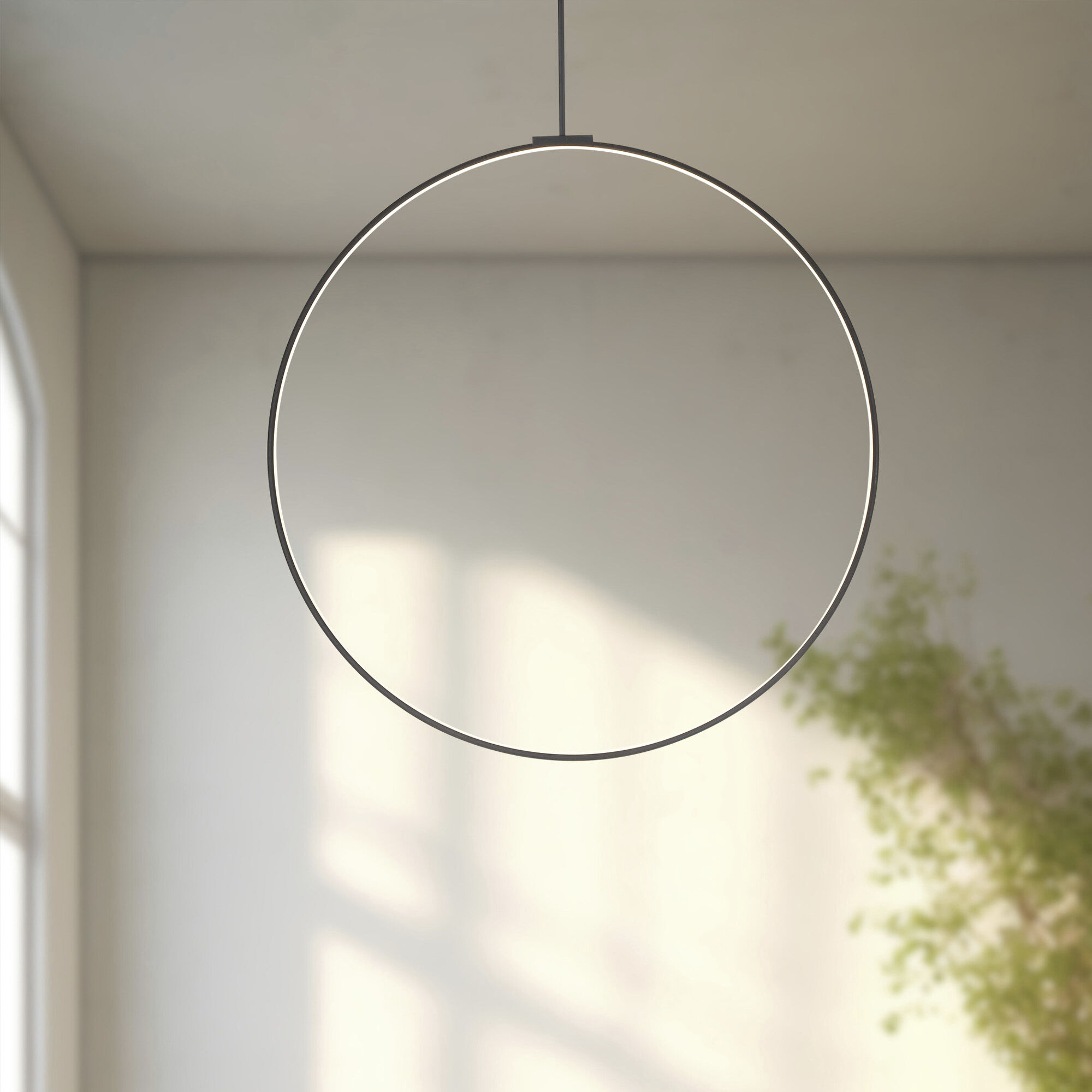 Cirque Pendant Ceiling Light in Black