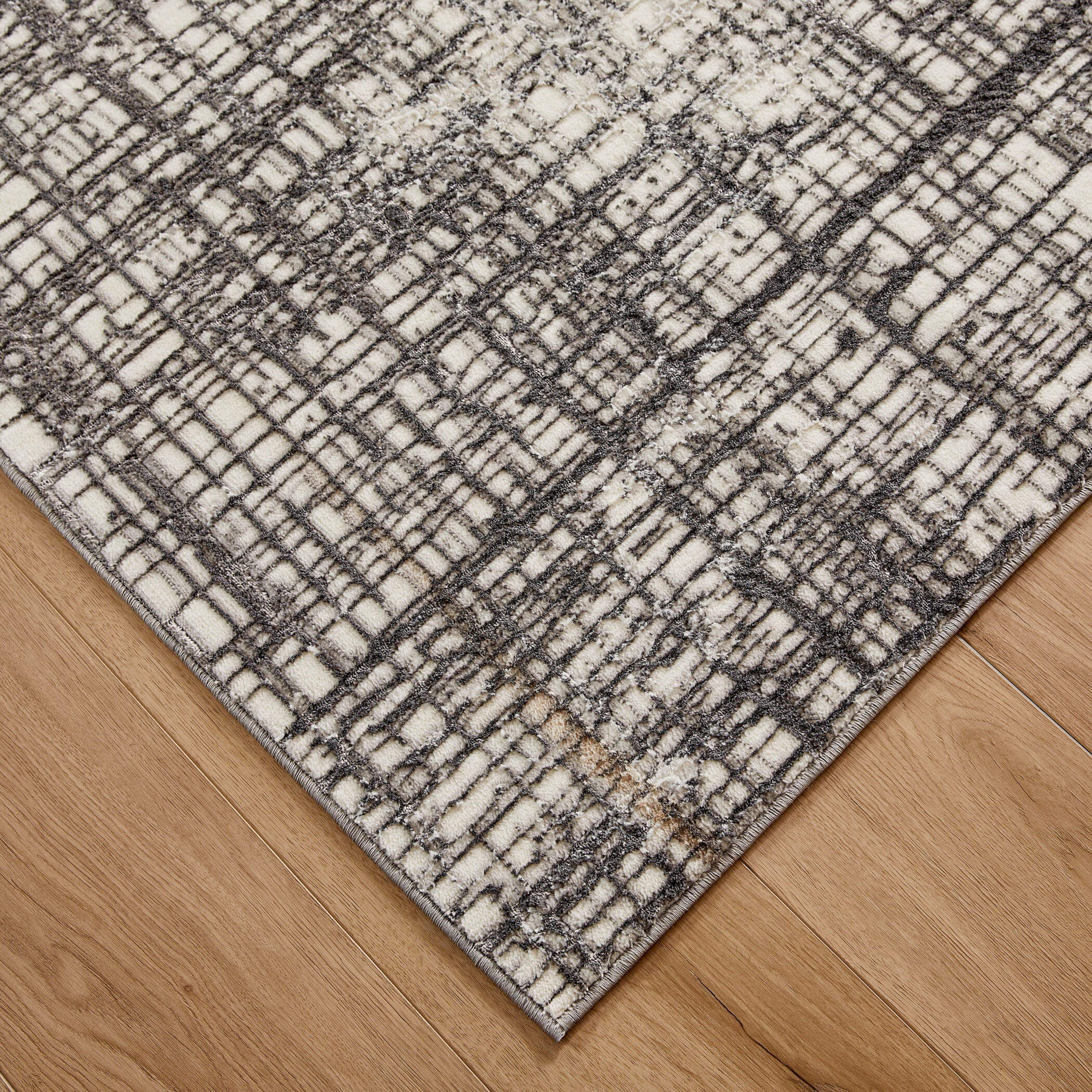 Greta 36 X 24 inch Silver Rug in 2 x 3