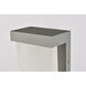 Raine Outdoor Wall Light in Silver