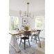 Keenan 4 Light 48 inch Vibrant Gold Chandelier Ceiling Light