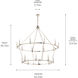 Carrick 18 Light Polished Nickel Chandelier Ceiling Light, 2 Tier Large