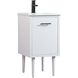 Cyrus 19 X 18 X 33.5 inch White Vanity Sink Set