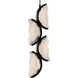 Moon 8 inch Black Mini Pendant Ceiling Light