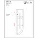 Stillwater Outdoor Wall Light in Silver