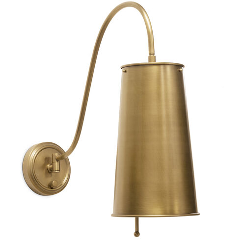 Hattie Wall Sconce Wall Light in Natural Brass