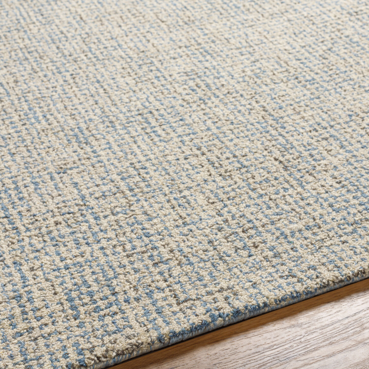 Aiden 120 X 96 inch Light Blue Rug in 8 x 10, Rectangle