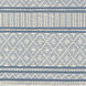 Farmhouse Tassels 36 X 24 inch Blue Rug in 2 x 3, Rectangle