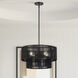 Acordia 4 Light 20 inch Black Pendant Chandelier Ceiling Light