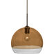 Ally 1 Light Bronze Pendant Ceiling Light