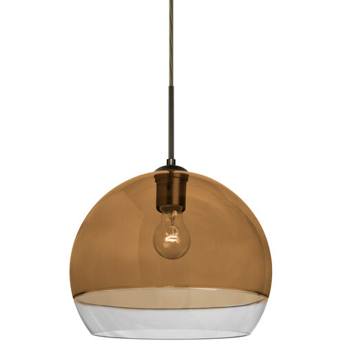 Ally 1 Light Bronze Pendant Ceiling Light