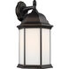 Sevier 1 Light 18.75 inch Antique Bronze Outdoor Wall Lantern, Large