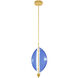 Embark 1 Light 11 inch Gold Pendant Ceiling Light