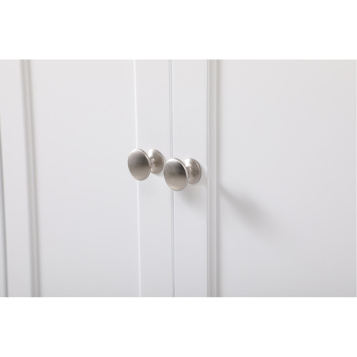 Wesley 60 X 22 X 35 inch White Vanity Sink Set