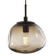 Nova Incandescent 12 Light Burnished Bronze Chandelier Ceiling Light, Square Multi-Pendant