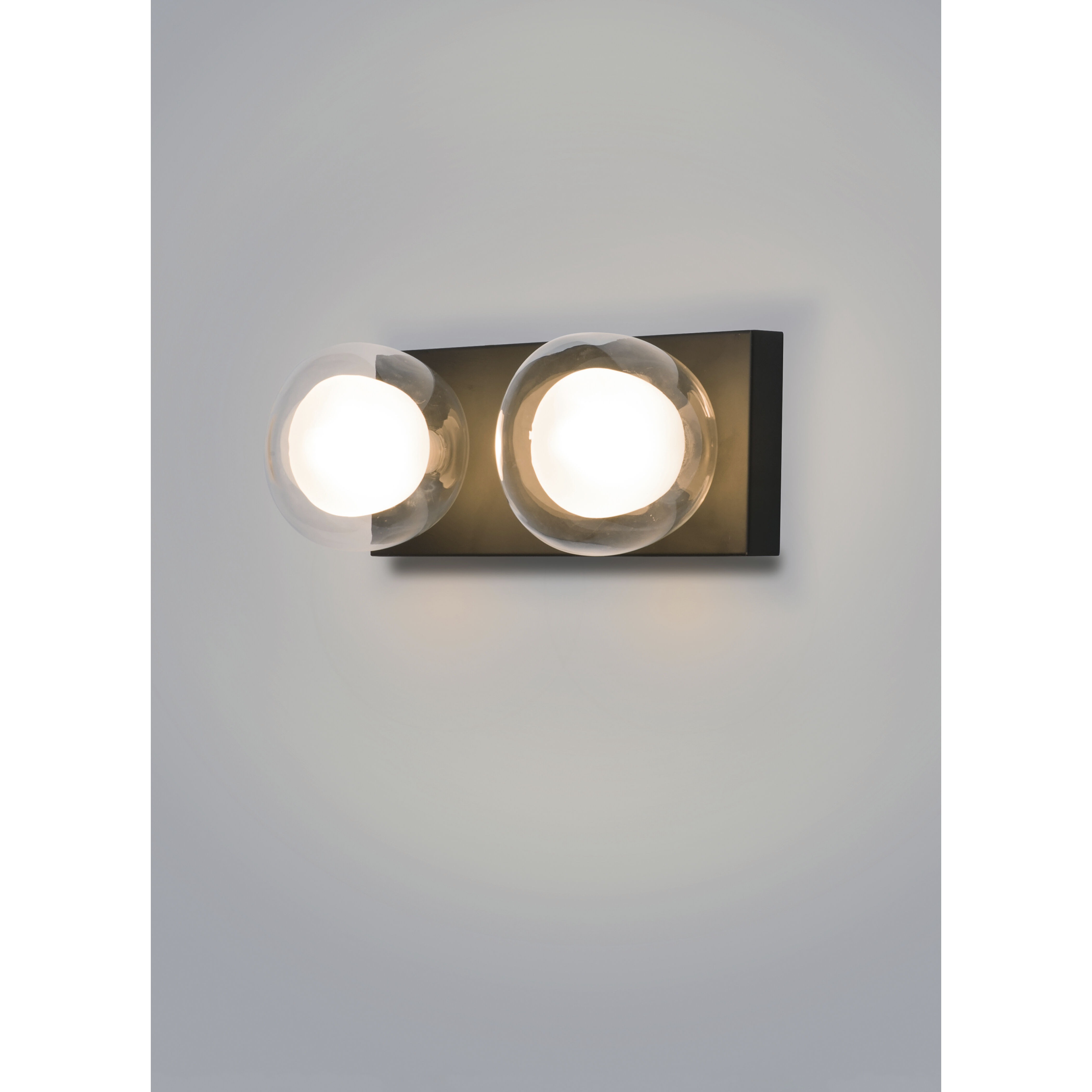 Pod LED 13.5 inch Black Bath Vanity Light Wall Light