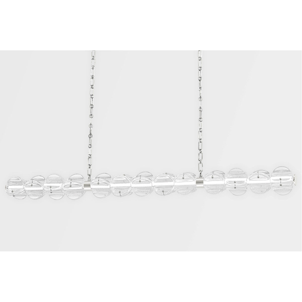 Lindley LED 50 inch Polished Nickel Island Light Ceiling Light