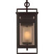 C&M by Chapman & Myers Fairhaven 1 Light 23.45 inch Truffle Outdoor Wall Light