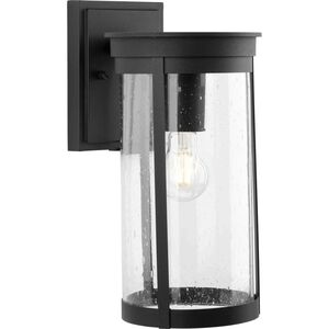 Belden 1 Light 14.37 inch Black Outdoor Wall Lantern