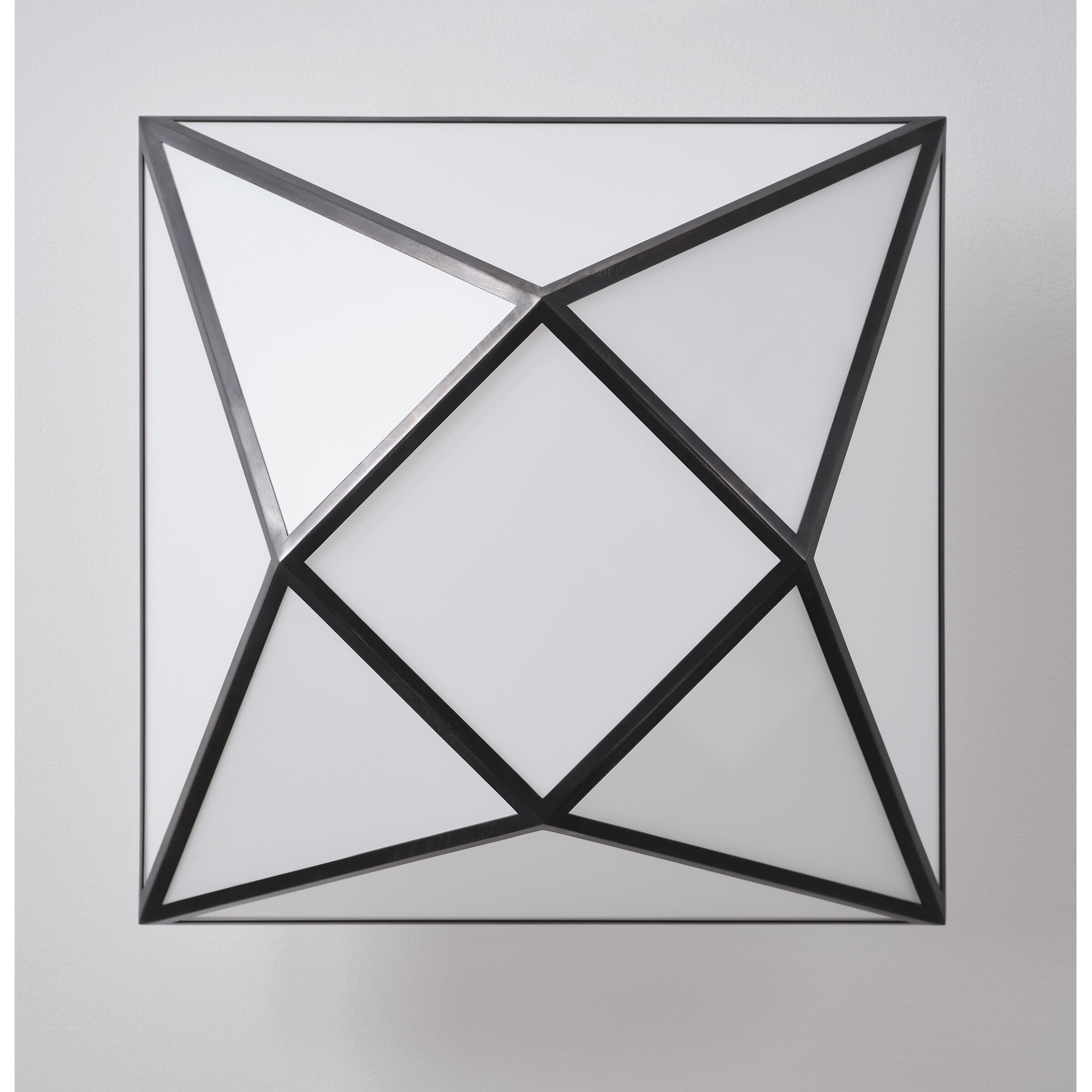 Julie Neill Lorino LED 20 inch Bronze Semi-Flush Mount Ceiling Light, Large