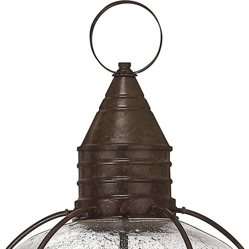 Cape Cod 4 Light 23.75 inch Sienna Bronze Outdoor Post Mount Lantern, Extra Large
