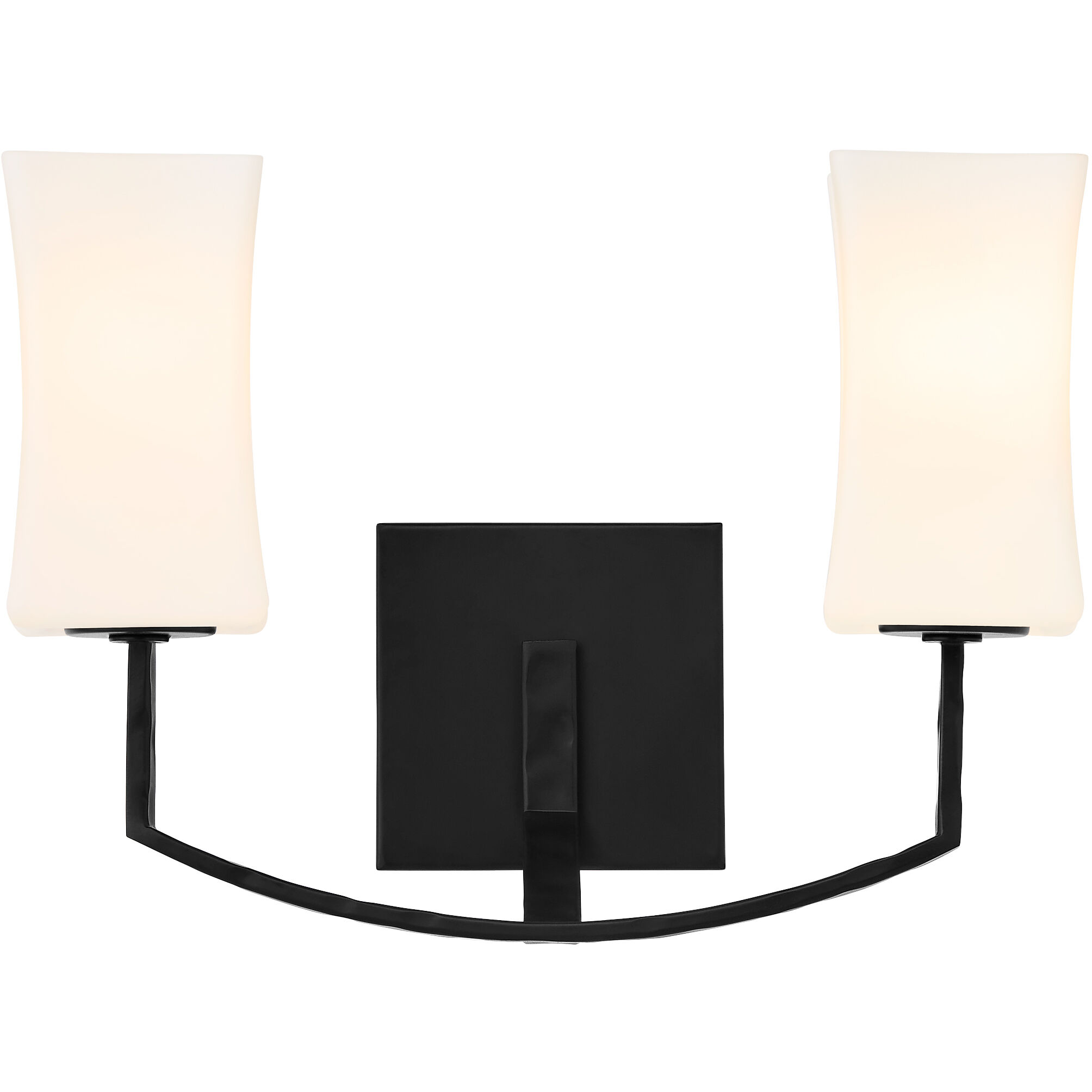 Ayala Wall Mount Wall Light in Matte Black