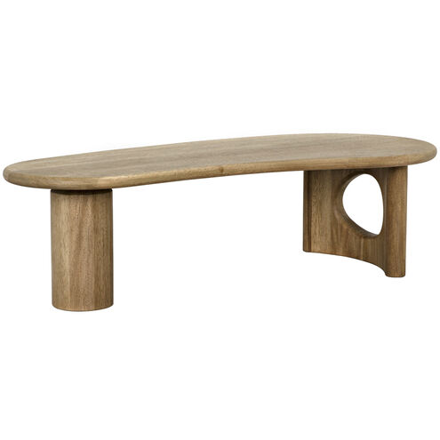 Harvey 67 X 28 inch Washed Walnut Coffee Table