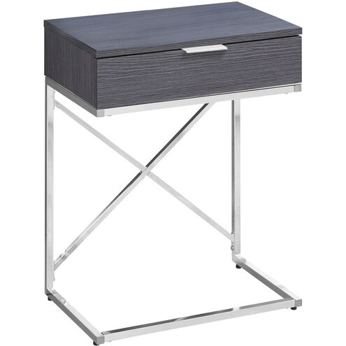 Seneca 24 X 18 inch Grey Accent End Table or Night Stand