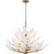 Vellinor 10 Light 42 inch Painted Legacy Brass Chandelier Ceiling Light