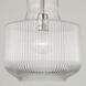 Nyla 1 Light 11 inch Polished Nickel Pendant Ceiling Light
