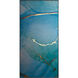 Blue Lagoon Charcoal Luxe Art, Set Of 3