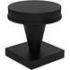 Massimo 25 X 24 inch Matte Black Side Table