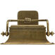 Malvasia 1 Light 13.5 inch Vintage Brass Wall Sconce Wall Light, Bunny Williams Collection