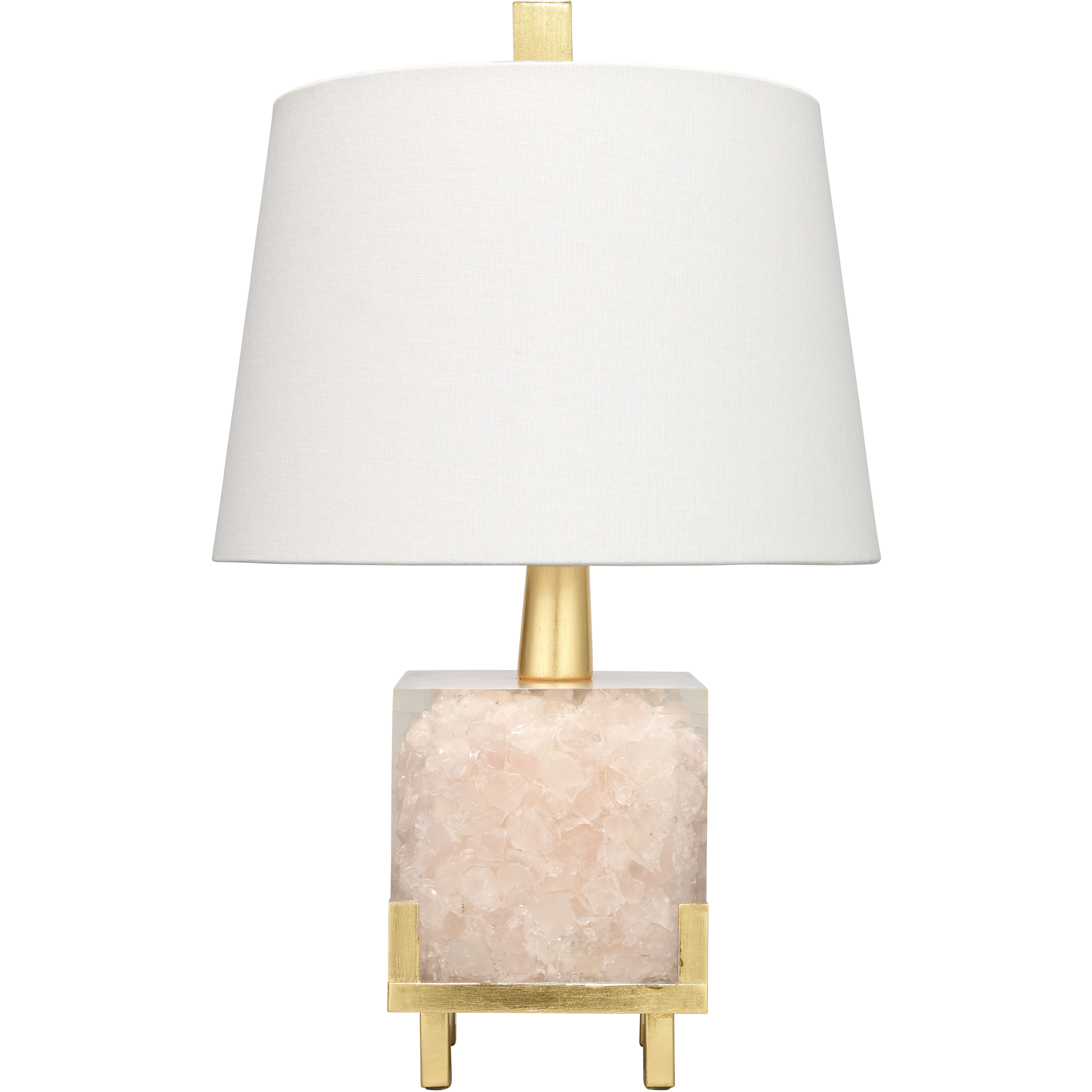 Rose quartz hotsell table lamp