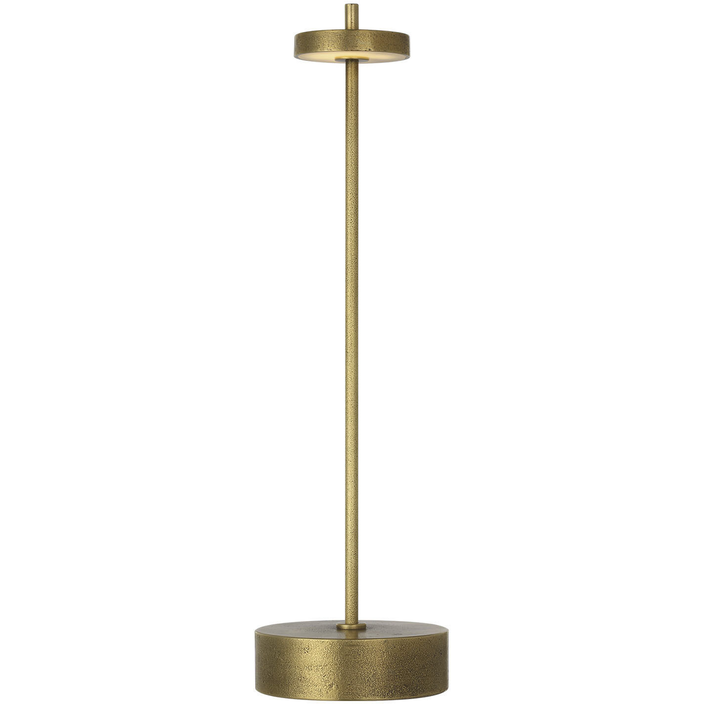 Kelly Wearstler Sene 12.25 inch 1.5 watt Museum Brass Rechargeable Table Lamp Portable Light