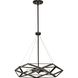 Saucedo 5 Light 24.5 inch Architectural Bronze Pendant Ceiling Light, Design Series