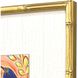 Sassy Birds Blue and Orange and Yellow and Multi Framed Art