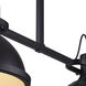 Strum 2 Light 37 inch Black Island/Pool Table Light Ceiling Light