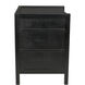 Hampton 31 X 24 inch Hand Rubbed Black Night Stand