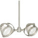 Sean Lavin Elton 2 Light Satin Nickel Low-Voltage Track Head Ceiling Light