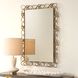 Twist It 45.25 X 29.25 inch Plated Antique Brass Mirror