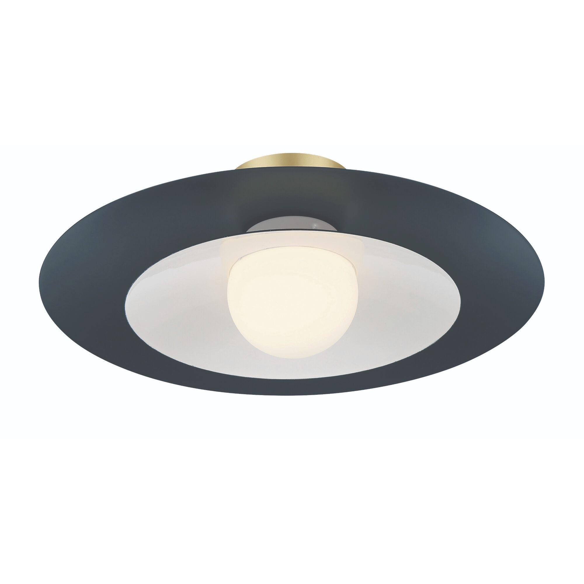Welsh LED 18 inch Blue Flush Mount Ceiling Light