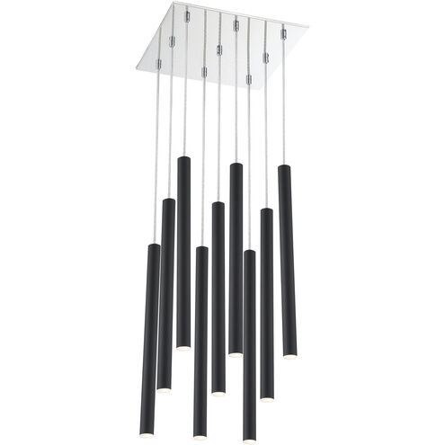 Forest LED 14 inch Chrome Chandelier Ceiling Light