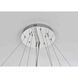 Bowen 3 Light 42 inch Chrome Chandelier Ceiling Light
