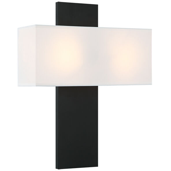 Stafford LED 14 inch Matte Black Wall Sconce Wall Light