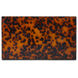 Faux Tortoise 10.5 inch Brown and Black Boxes, Set of 2