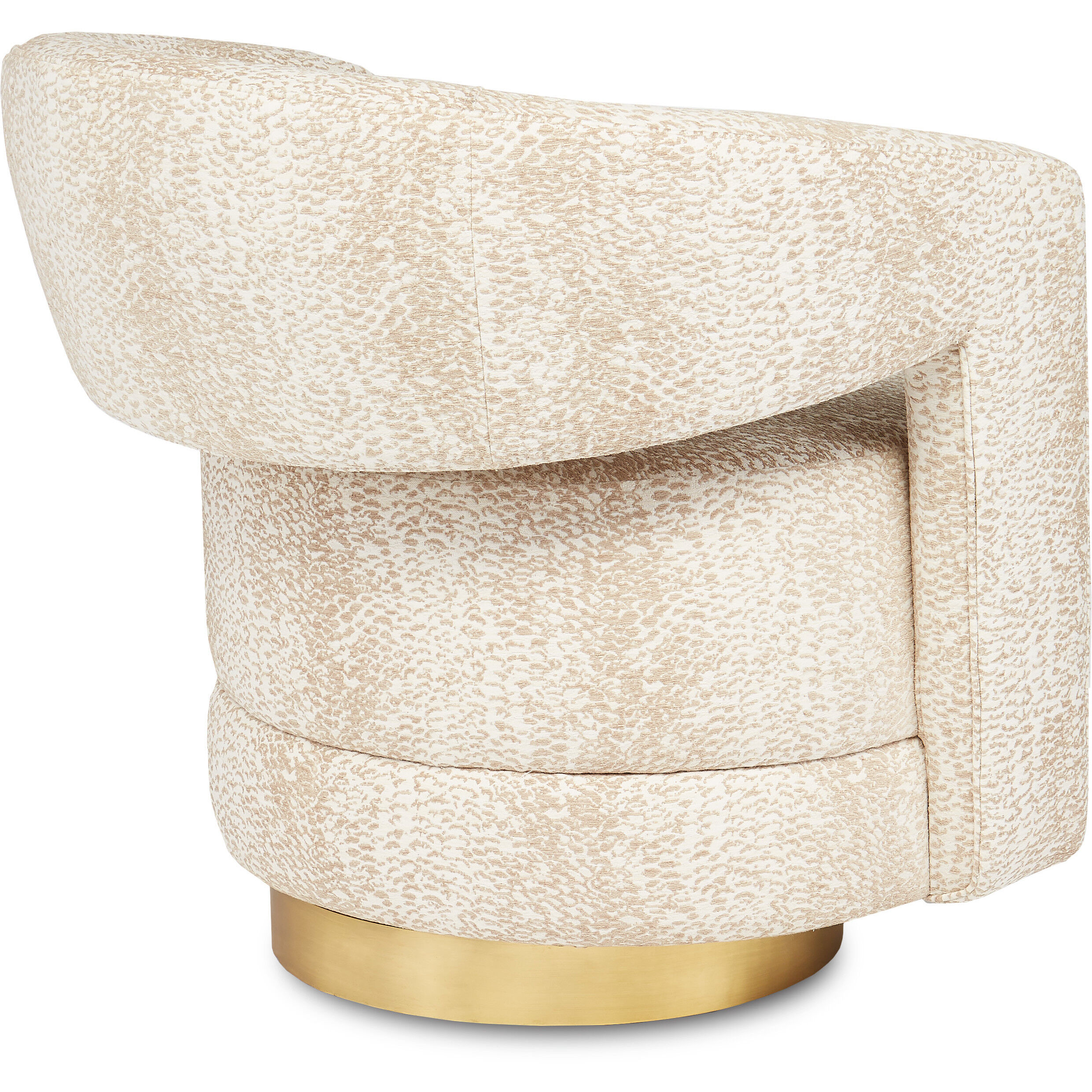 Brass swivel chair store