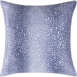Doe 18 inch Blue Pillow Kit in 18 x 18, Square
